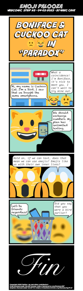 Read Emoji Palooza  5 Page 1 in English