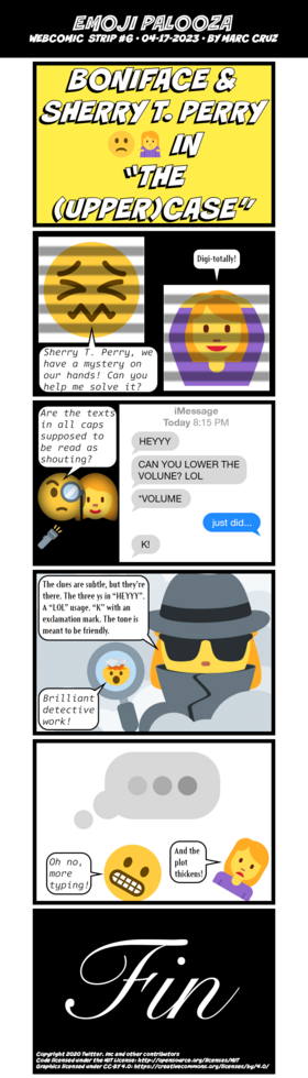 Read Emoji Palooza  6 Page 1 in English