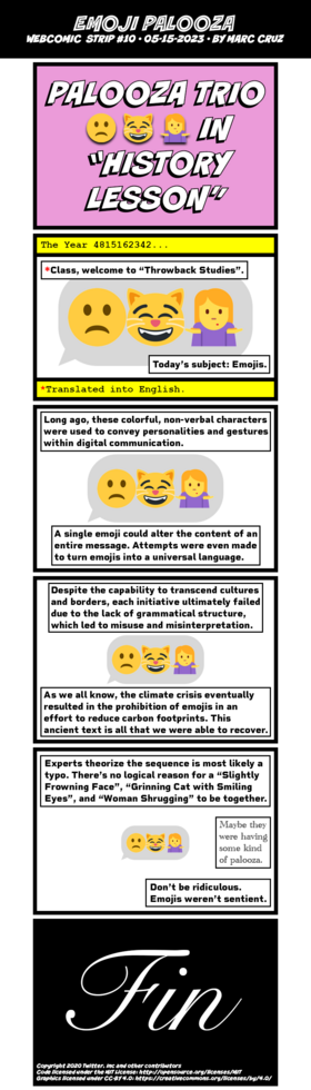 Read Emoji Palooza  10 Page 1 in English