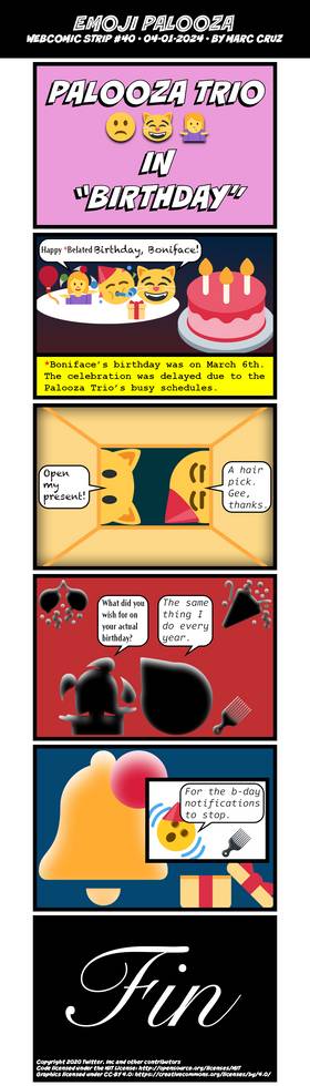 Read Emoji Palooza  40 Page 1 in English