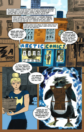 Read PENGUINA  1 Page 8 in English