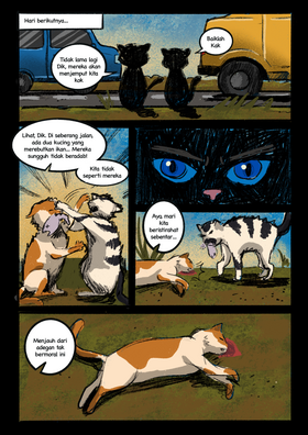 Read Dua Kucing Hitam  1 Page 7 in Indonesian