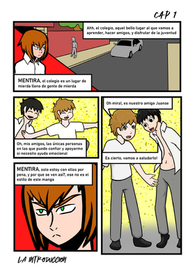 Read Vagos (humor negro) (+18)  1 Page 3 in Spanish