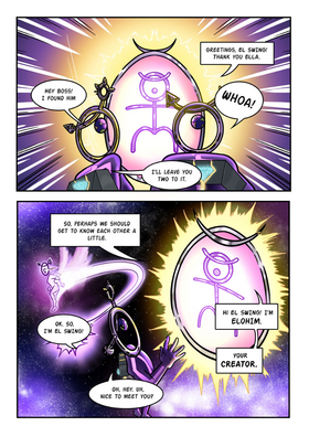 Read El Swing! Cosmic Adventures 01  1 Page 8 in English