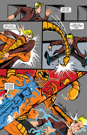 Read Tomorrow Heroes  11 Page 1 in English