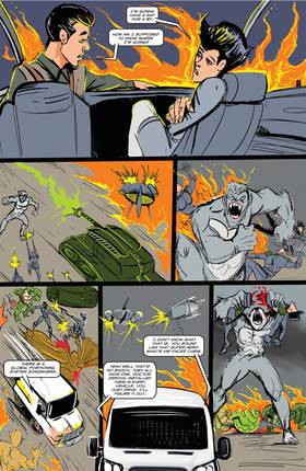 Read Tomorrow Heroes  13 Page 6 in English
