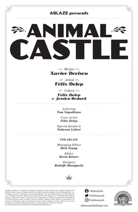 Read Animal Castle  1 Page 2 in English