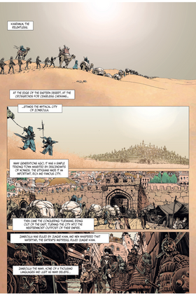 Read The Cimmerian: The Man-Eaters Of Zamboula  1 Page 3 in English
