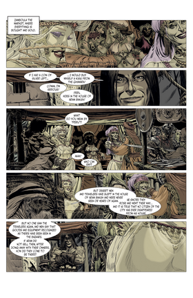 Read The Cimmerian: The Man-Eaters Of Zamboula  1 Page 4 in English