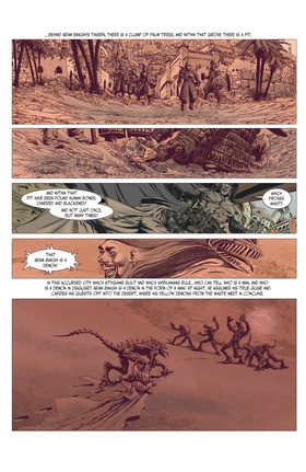 Read The Cimmerian: The Man-Eaters Of Zamboula  1 Page 6 in English