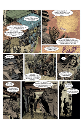 Read The Cimmerian: The Man-Eaters Of Zamboula  1 Page 7 in English
