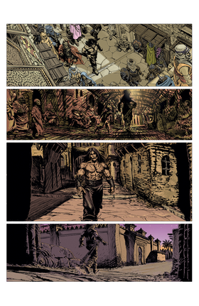 Read The Cimmerian: The Man-Eaters Of Zamboula  1 Page 9 in English