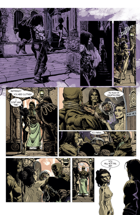 Read The Cimmerian: The Man-Eaters Of Zamboula  2 Page 4 in English