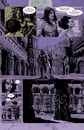 Read The Cimmerian: The Man-Eaters Of Zamboula  2 Page 5 in English
