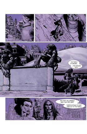Read The Cimmerian: The Man-Eaters Of Zamboula  2 Page 6 in English