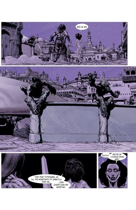 Read The Cimmerian: The Man-Eaters Of Zamboula  2 Page 7 in English