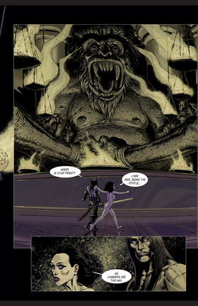 Read The Cimmerian: The Man-Eaters Of Zamboula  2 Page 9 in English