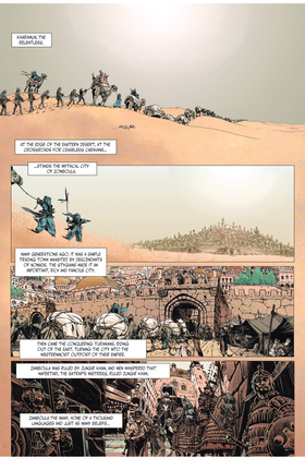 Read The Cimmerian: The Man-Eaters Of Zamboula  1 Page 3 in English