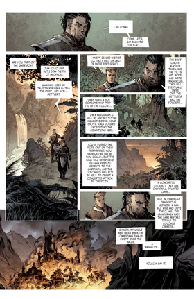 Read The Cimmerian: Beyond The Black River  1 Page 6 in English