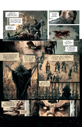 Read The Cimmerian: Beyond The Black River  1 Page 8 in English