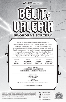 Read Belit & Valeria: Swords Vs Sorcery  5 Page 2 in English
