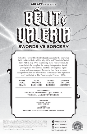 Read Belit & Valeria: Swords Vs Sorcery  4 Page 2 in English