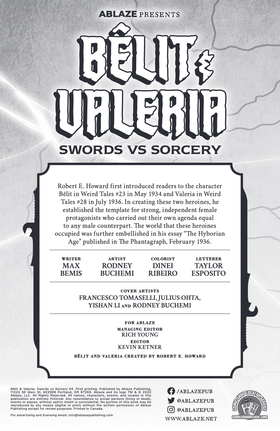 Read Belit & Valeria: Swords Vs Sorcery  4 Page 2 in English
