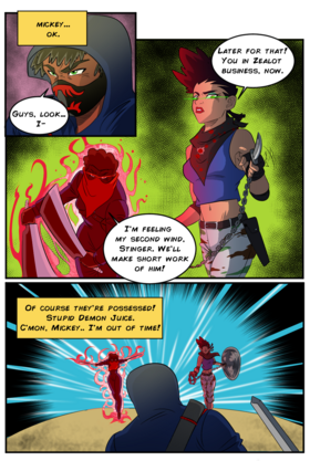 Read Bond Of The Blade  1 Page 8 in English