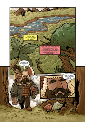 Read Yanikeke: The fairy and the lumberjack   1 Page 3 in English