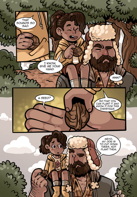 Read Yanikeke: The fairy and the lumberjack   1 Page 4 in English