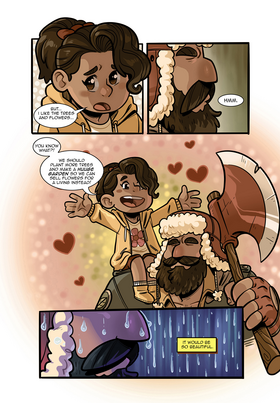 Read Yanikeke: The fairy and the lumberjack   1 Page 5 in English