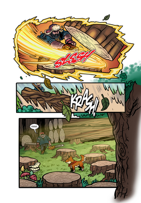 Read Yanikeke: The fairy and the lumberjack   1 Page 8 in English