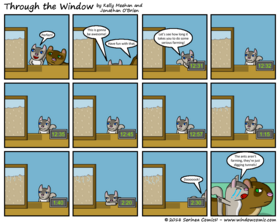 Read Through the Window  4 Page 6 in English