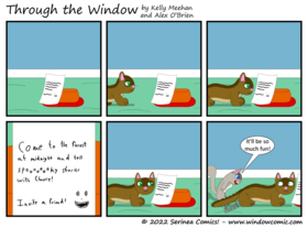 Read Through the Window  28 Page 1 in English