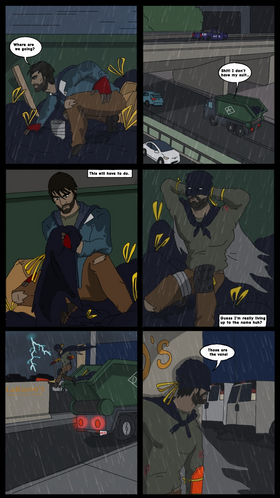 Read Garbage Man: The Trash Bagged Defender   5 Page 8 in English