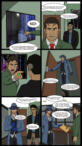 Read Garbage Man: The Trash Bagged Defender   6 Page 3 in English