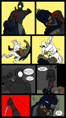 Read Garbage Man: The Trash Bagged Defender   7 Page 9 in English