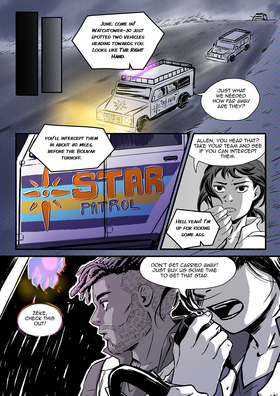 Read Kieran and the Star Catchers  9 Page 1 in English