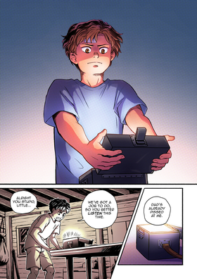 Read Kieran and the Star Catchers  2 Page 1 in English
