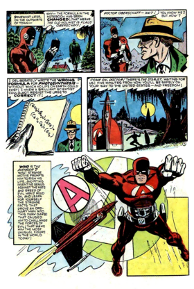Read The Red Avenger  3 Page 8 in English