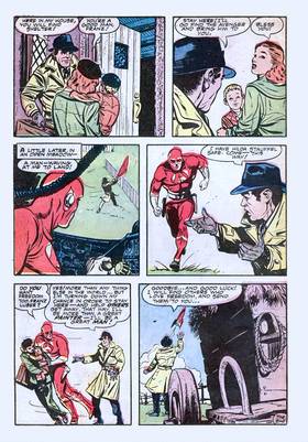 Read The Red Avenger  10 Page 8 in English