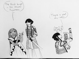 Read A Princess and Seven Knights  1 Page 4 in English