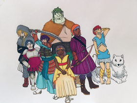 Read A Princess and Seven Knights  7 Page 1 in English
