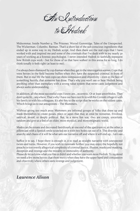 Read Hedrek: Night of The Mummers  1 Page 3 in English