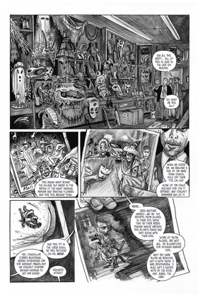 Read Hedrek: Night of The Mummers  1 Page 6 in English