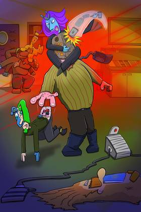 Read Mars Grill - Tootzoozt Riot  11 Page 1 in English