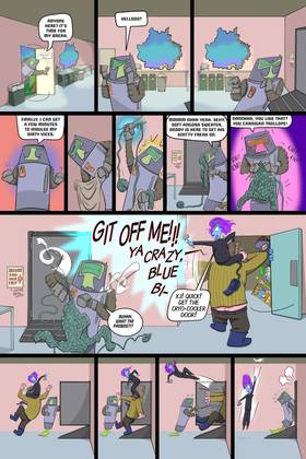 Read Mars Grill - Tootzoozt Riot  12 Page 1 in English