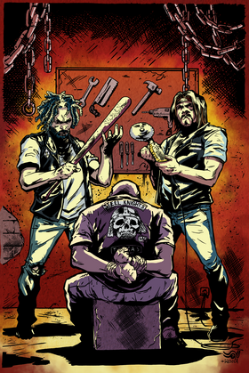 Read Blood, Skulls and Chrome   4 Page 1 in English