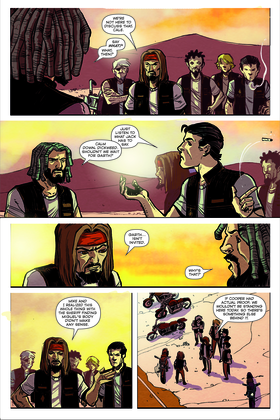 Read Blood, Skulls and Chrome   4 Page 4 in English