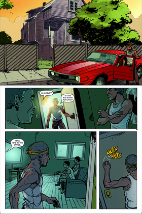 Read Blood, Skulls and Chrome   4 Page 5 in English